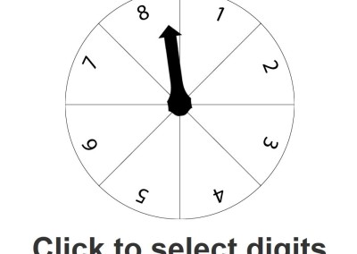 JavaScript & jQuery “Number Wheel”